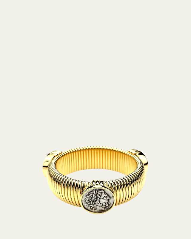 Roman Coin Elastic Bracelet